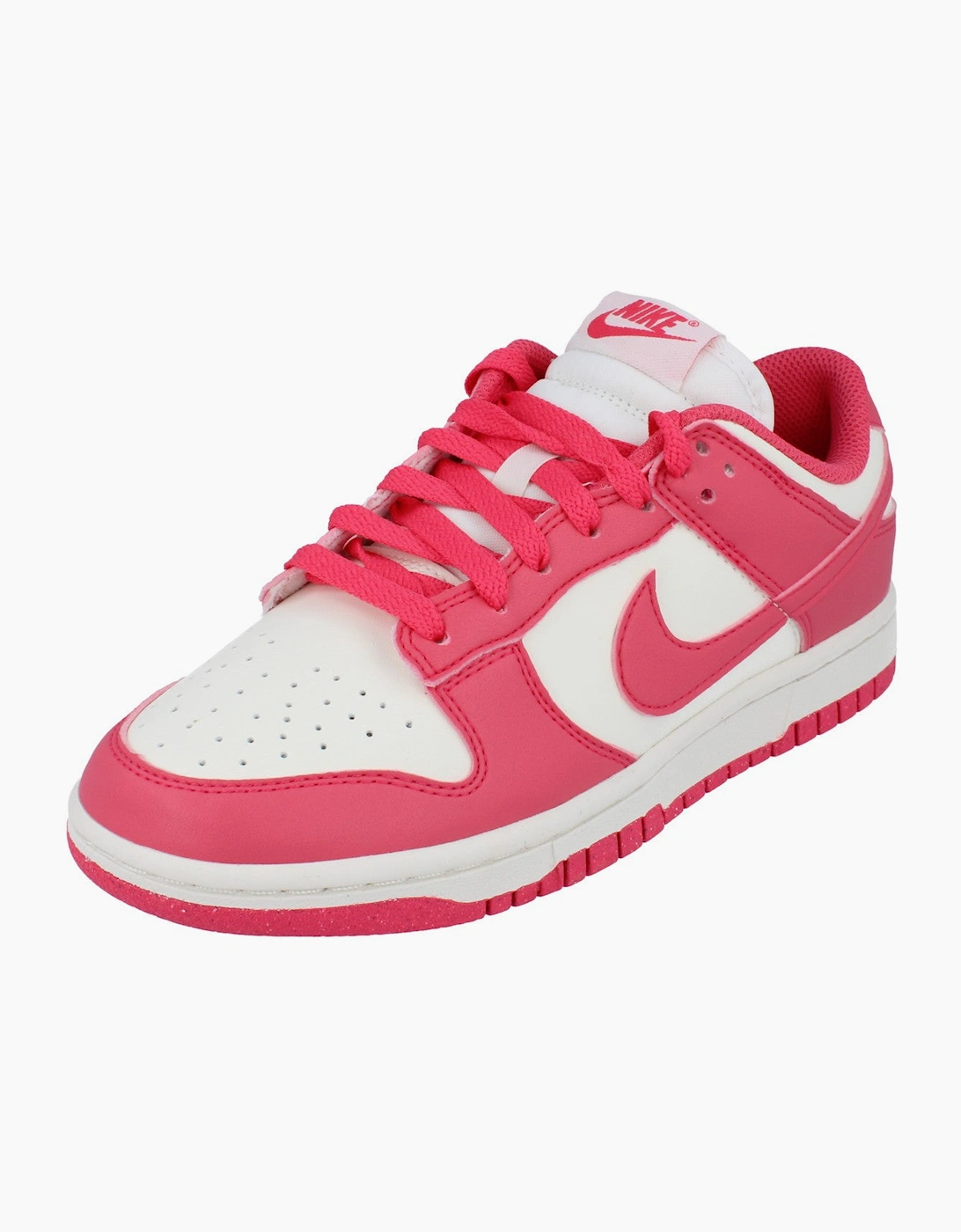 Women's Nike Womens Dunk Low Next Nature Womens Trainers Dd1873 600 - Red - Size: 4