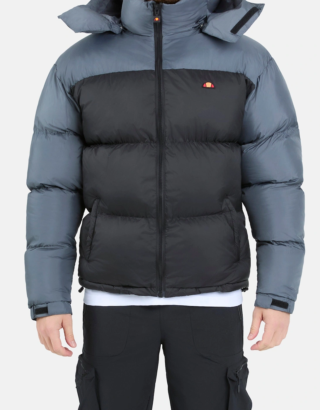 Dappiani Padded Jacket - Black/Grey