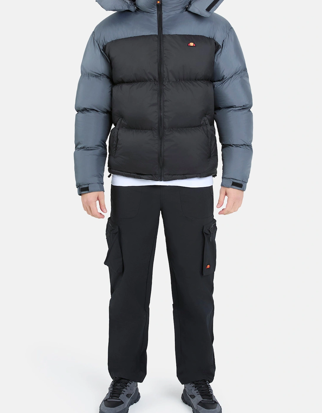 Dappiani Padded Jacket - Black/Grey