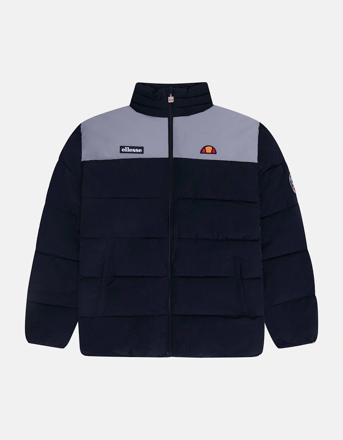 Ellesse Men's Black Nebula Padded Jacket - /Taupe  Regular/36 S