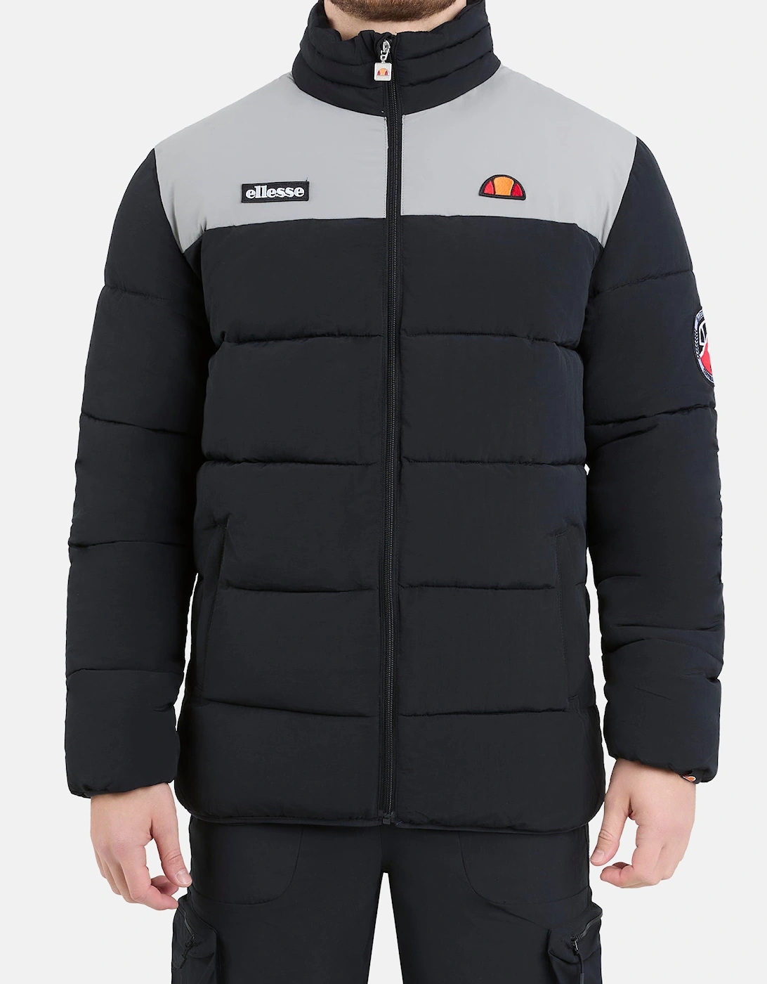 Nebula Padded Jacket - Black/Taupe