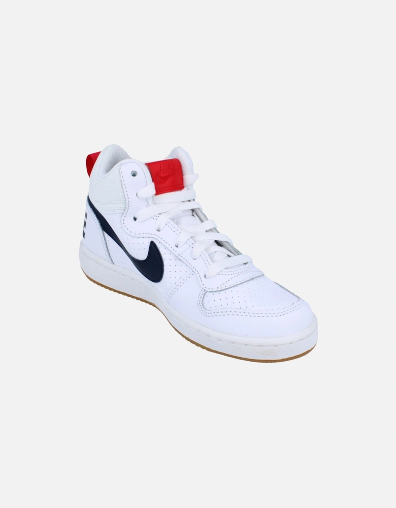 Court Borough Mid GS Trainers 839977 107