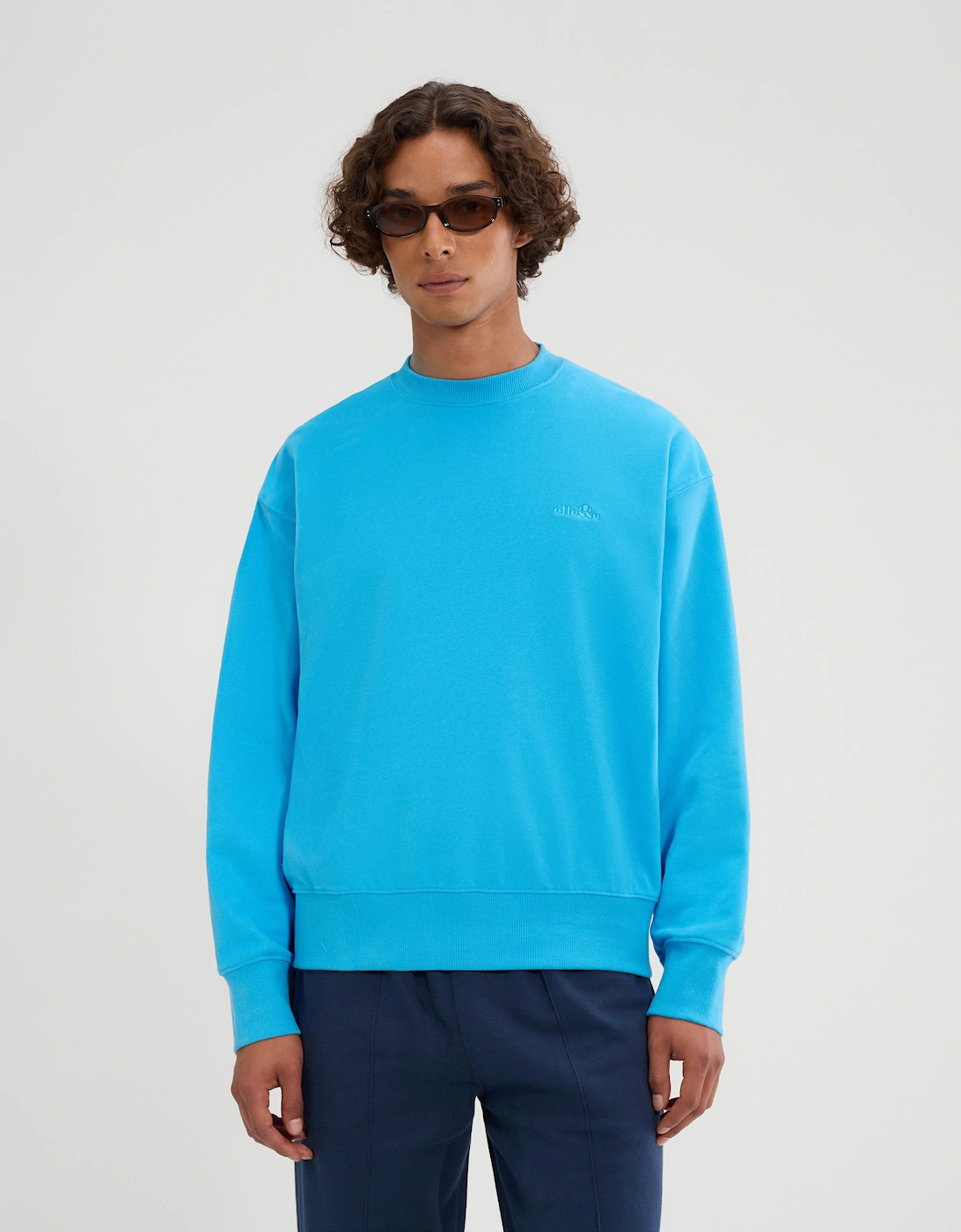 Ellesse Men's Blue Rafori Sweatshirt  M