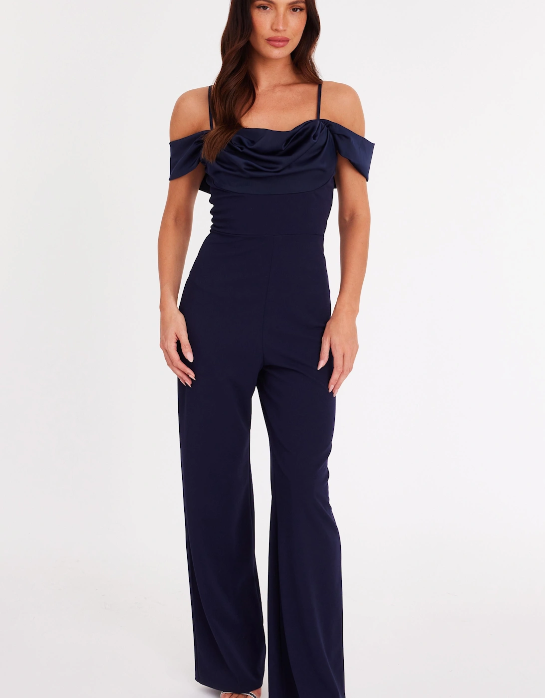 Black Cold Shoulder Maxi Dress, 2 of 1