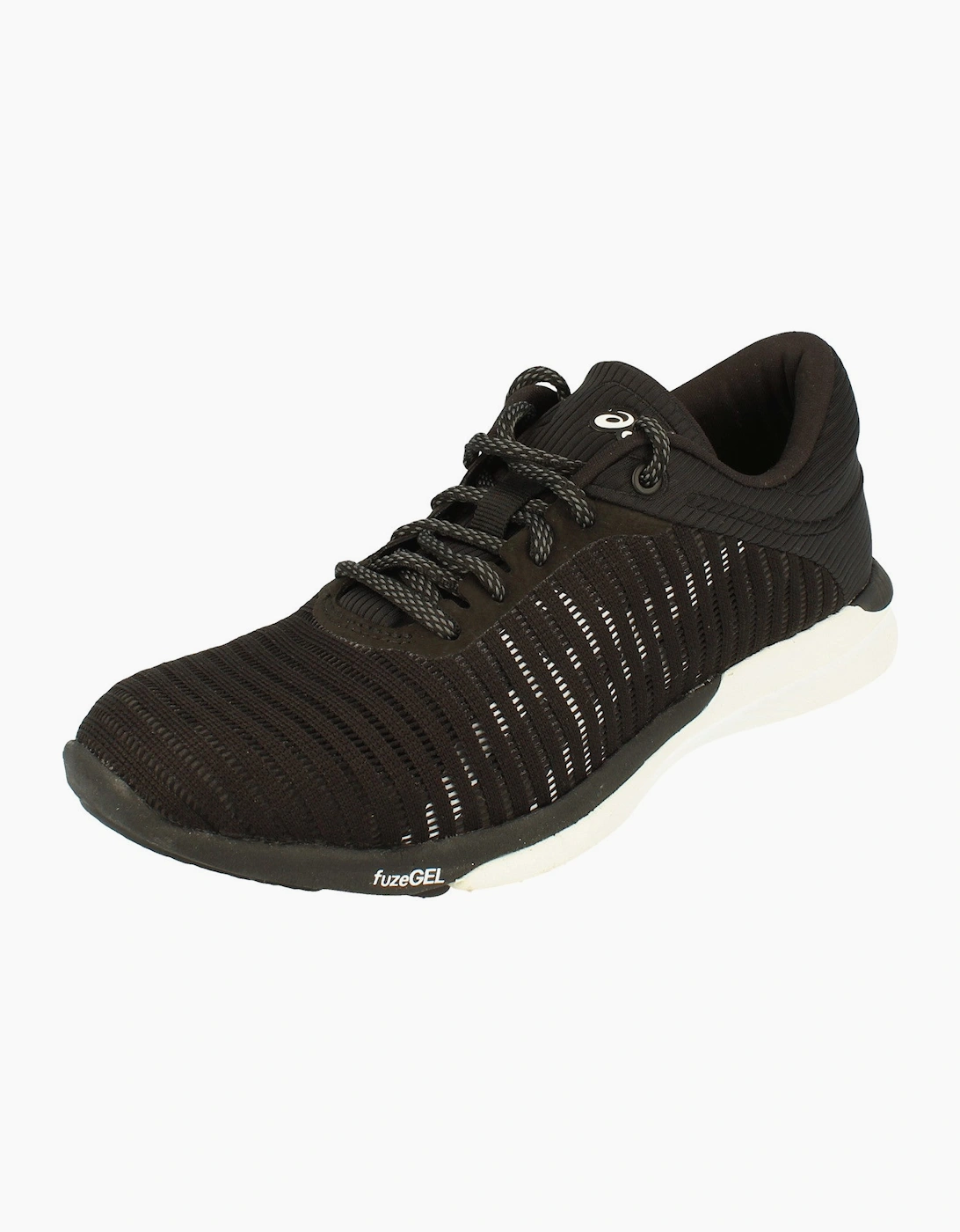 Asics Women's Black Fusex Rush Adapt T885n 9001 - Size: 5