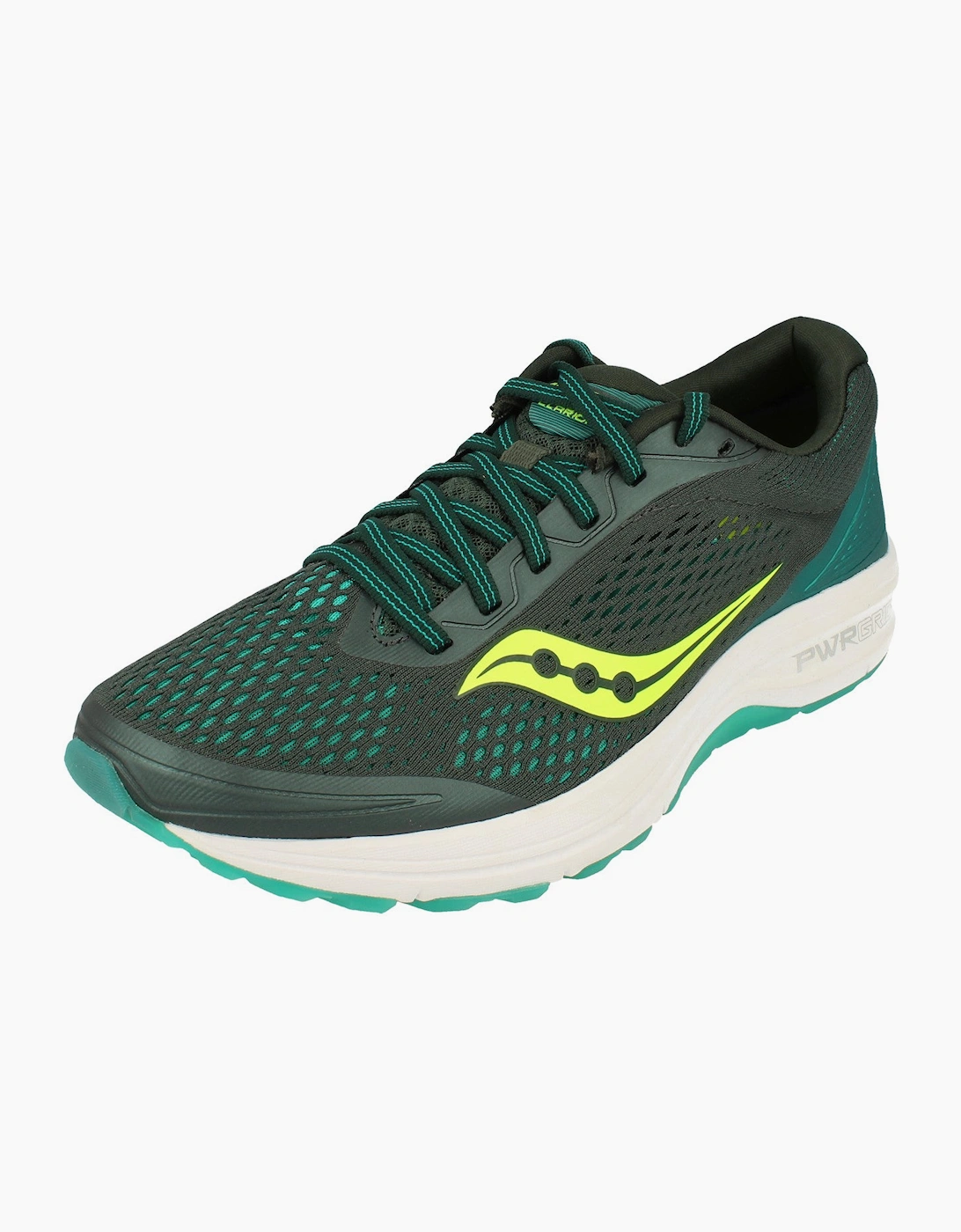 Men's Saucony Clarion Mens S20447 037 - Green - Size: 10