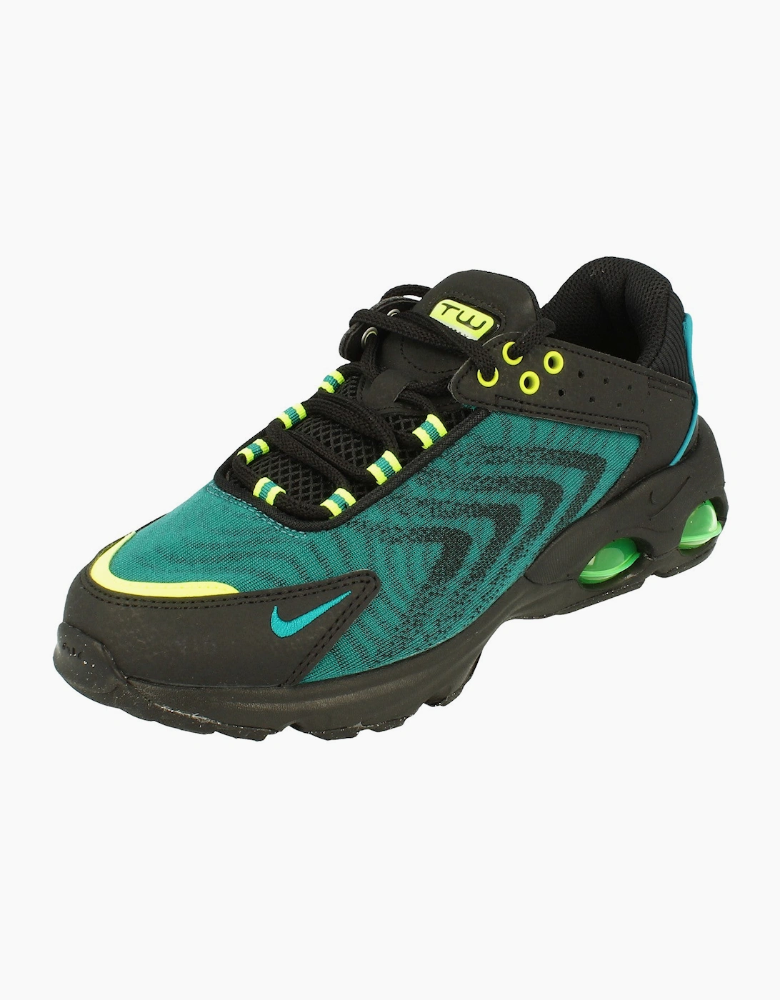 Nike Air Max Unisex Green Tw Gs Dq0296 300 - Size: Uk 4.5 Us 5Y Eu 37.5 Kids