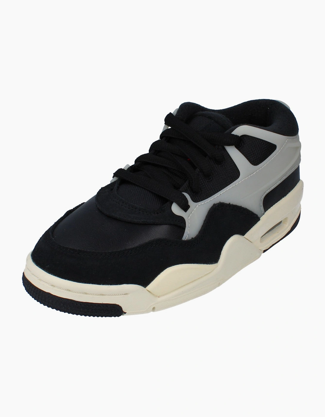 Boy's Nike Air Jordan 4 RM GS Trainers FQ7938 006 - Black - Size: UK 4 us 4.5y eu 36.5