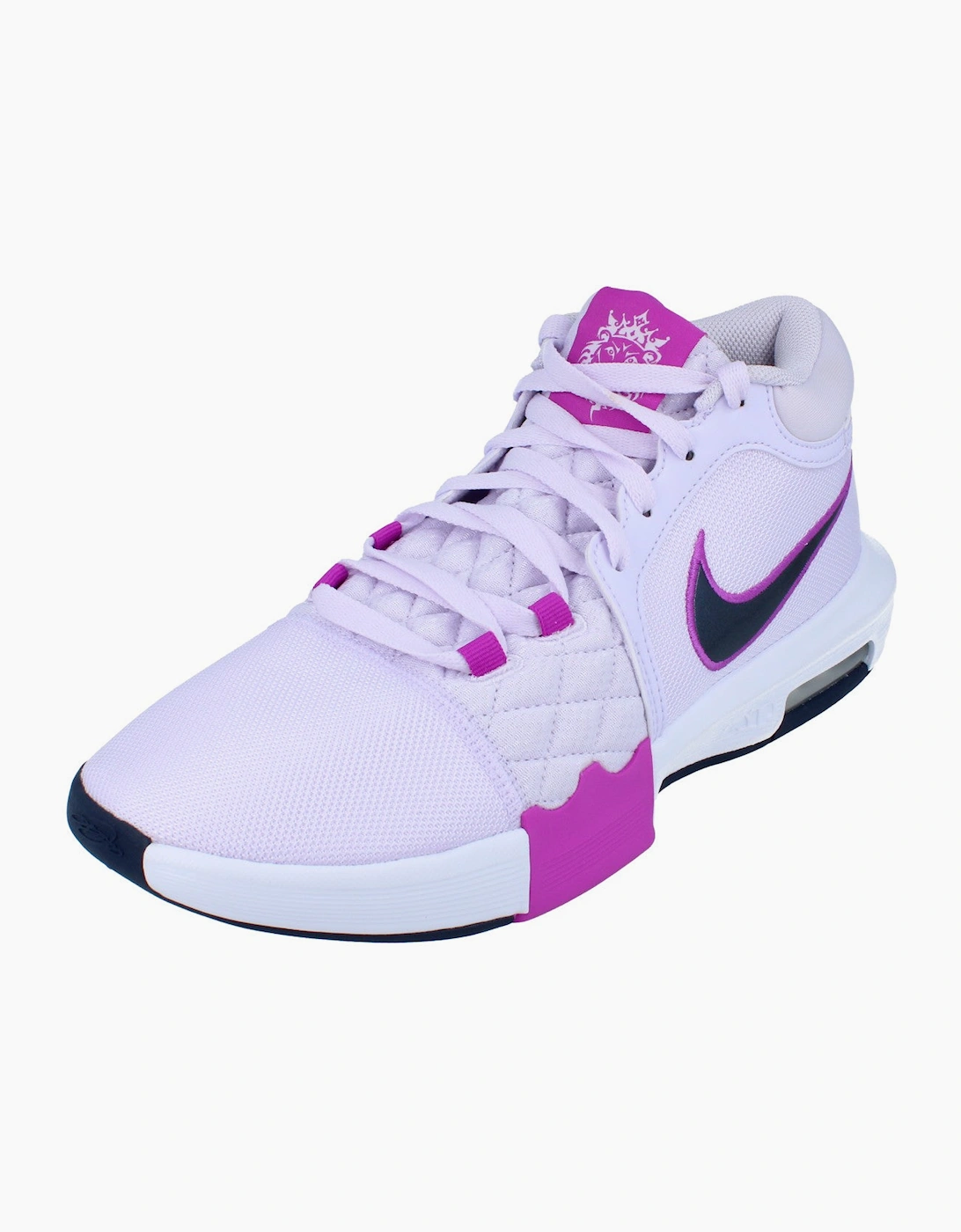 Nike Men's Purple Lebron Witness Viii Basketball Trainers Hq2139 500 - Size: 10.5