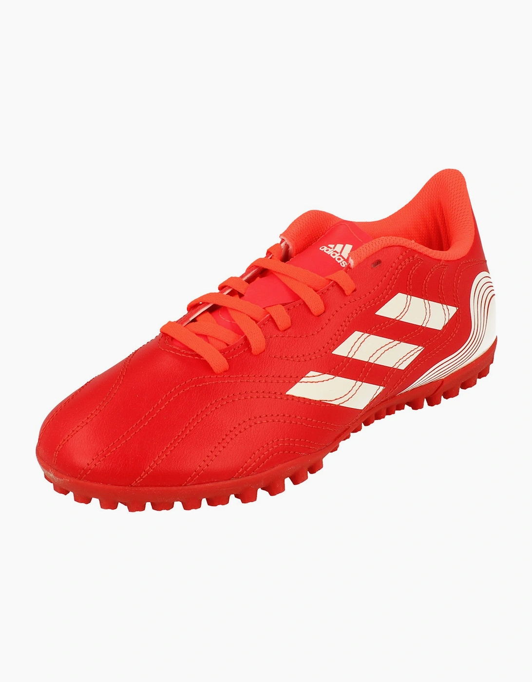 Men's Adidas Copa Sense.4 Tf Mens Football Boots Trainers FY6179 - Red - Size: 8