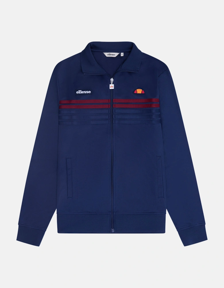 Vicenza Track Jacket - Navy/Burgundy