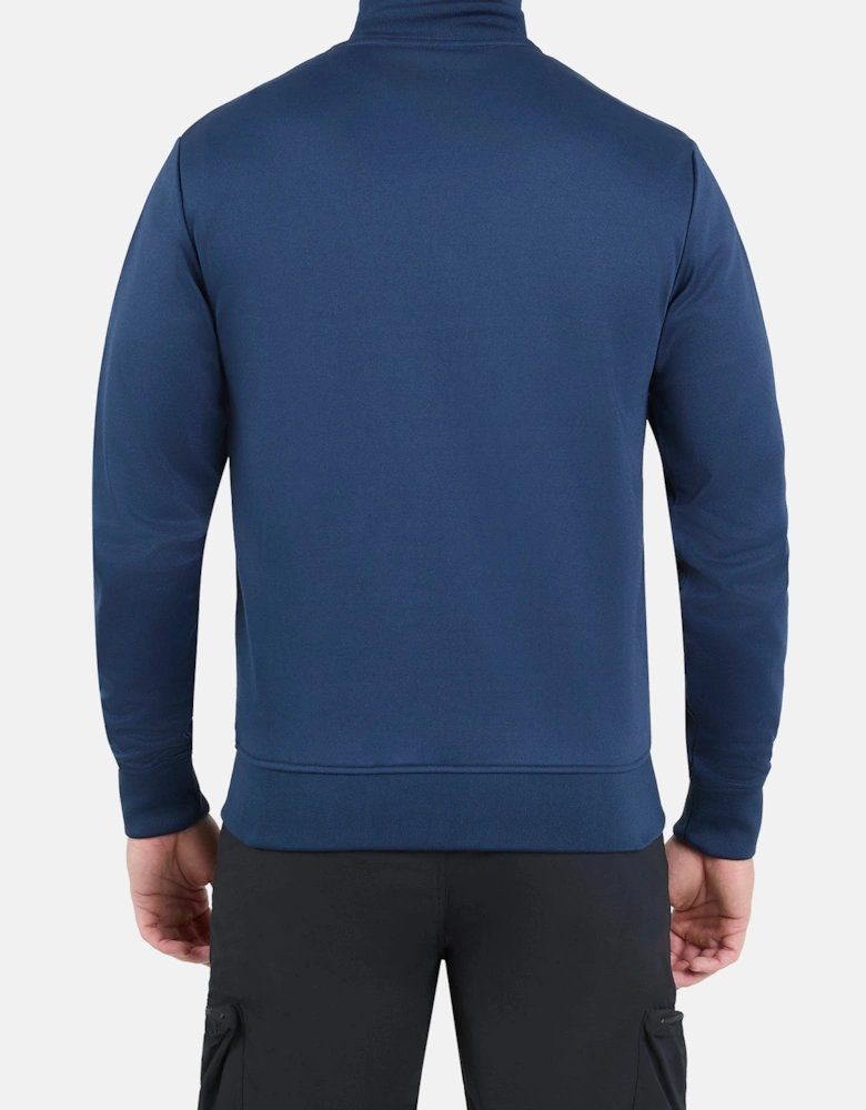 Vicenza Track Jacket - Navy/Burgundy