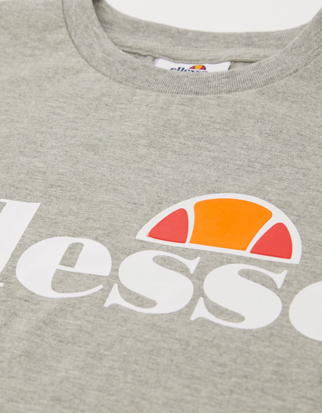 Nicky Jnr Crop T-Shirt - Grey Marl