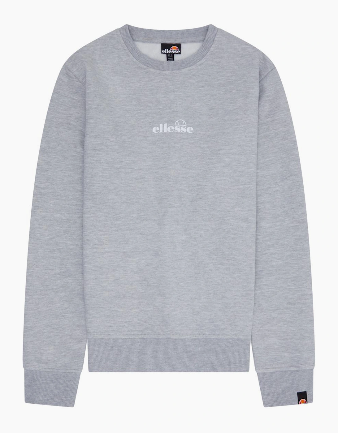 Ellesse Women's Grey Svetlana Sweatshirt - Marl - Size: 12
