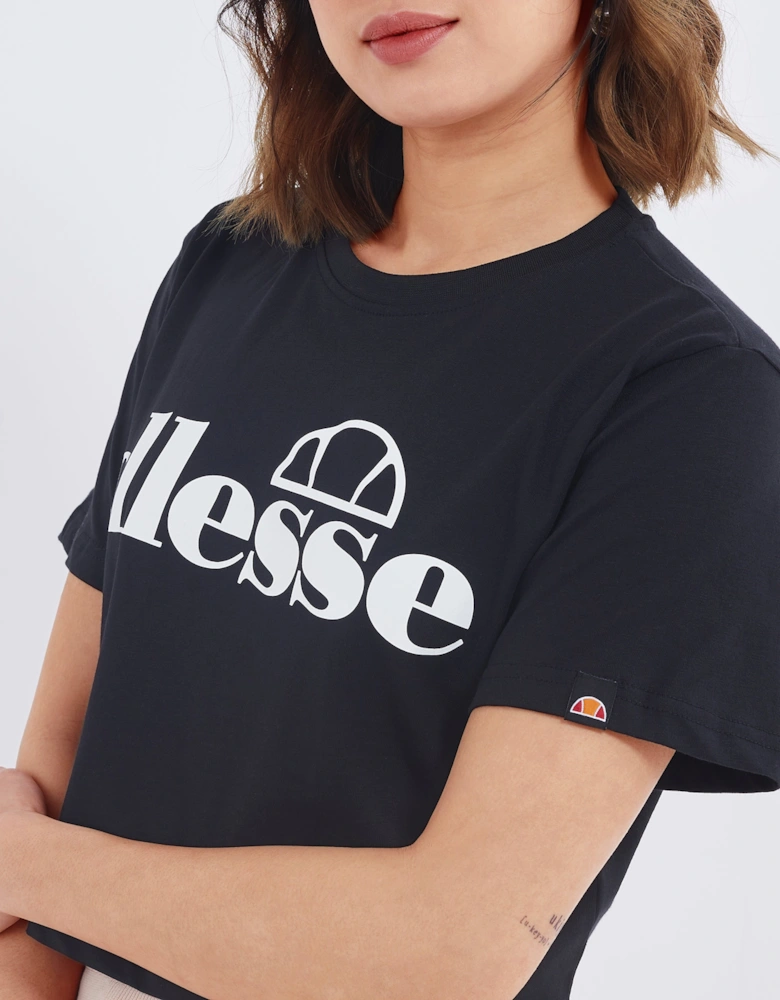 Silo Cropped T-Shirt - Black