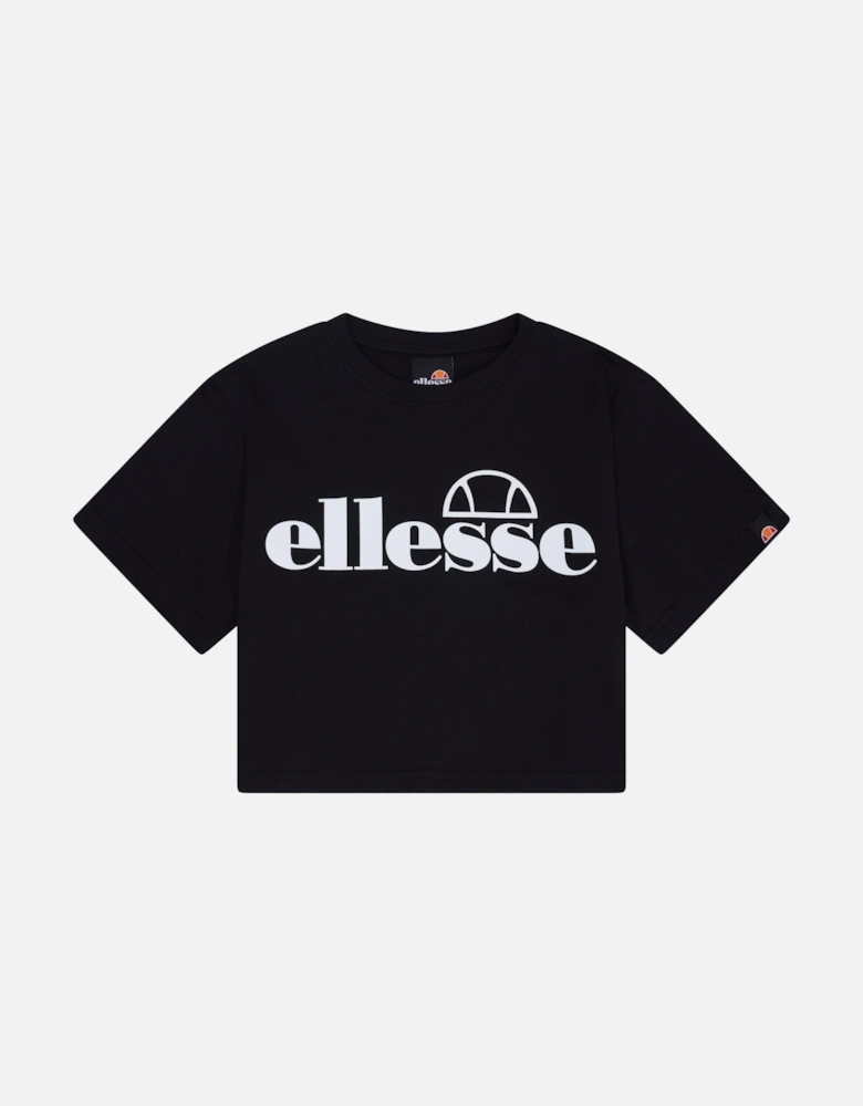 Silo Cropped T-Shirt - Black
