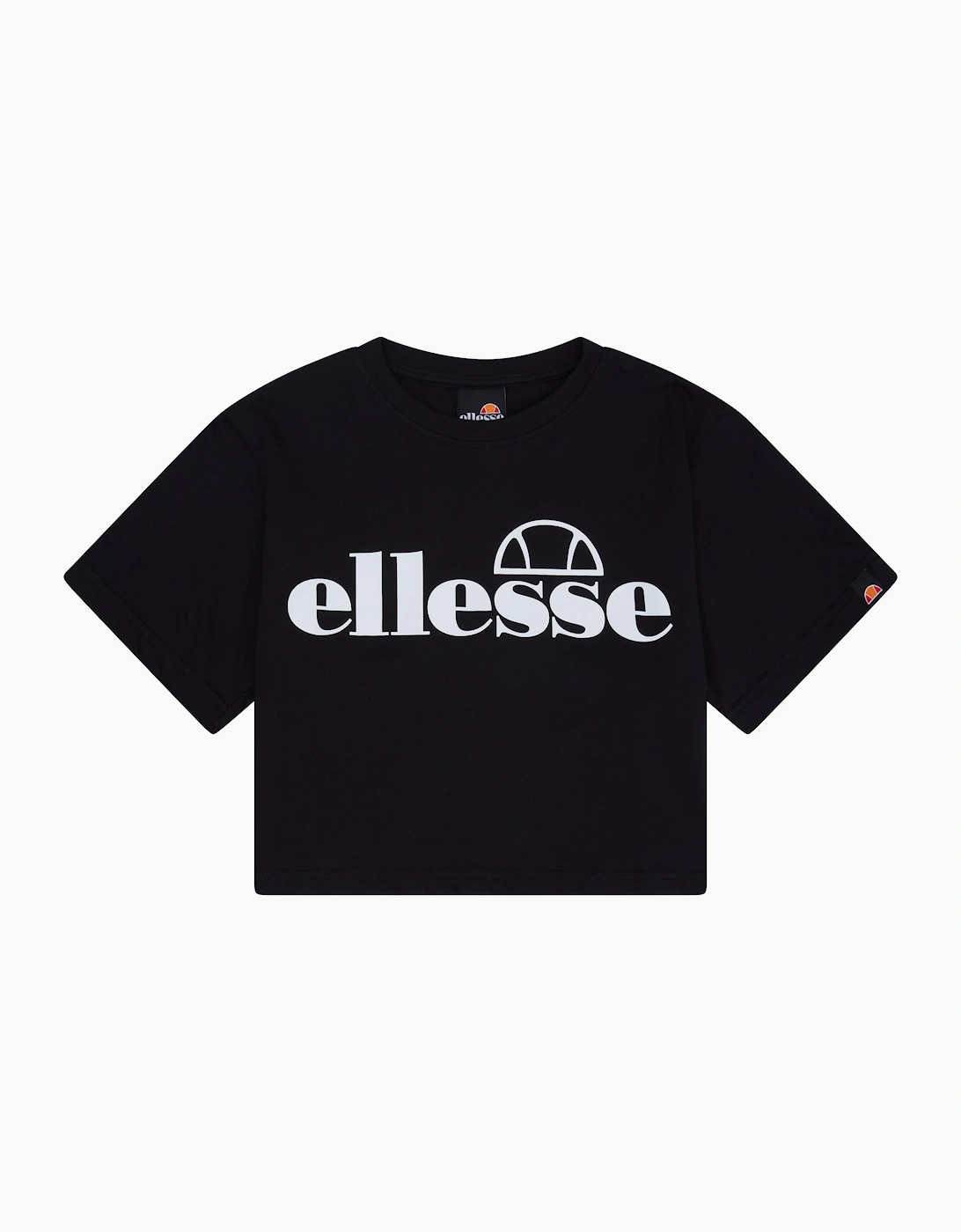 Ellesse Women's Silo Cropped T-Shirt - Black - Size: 16