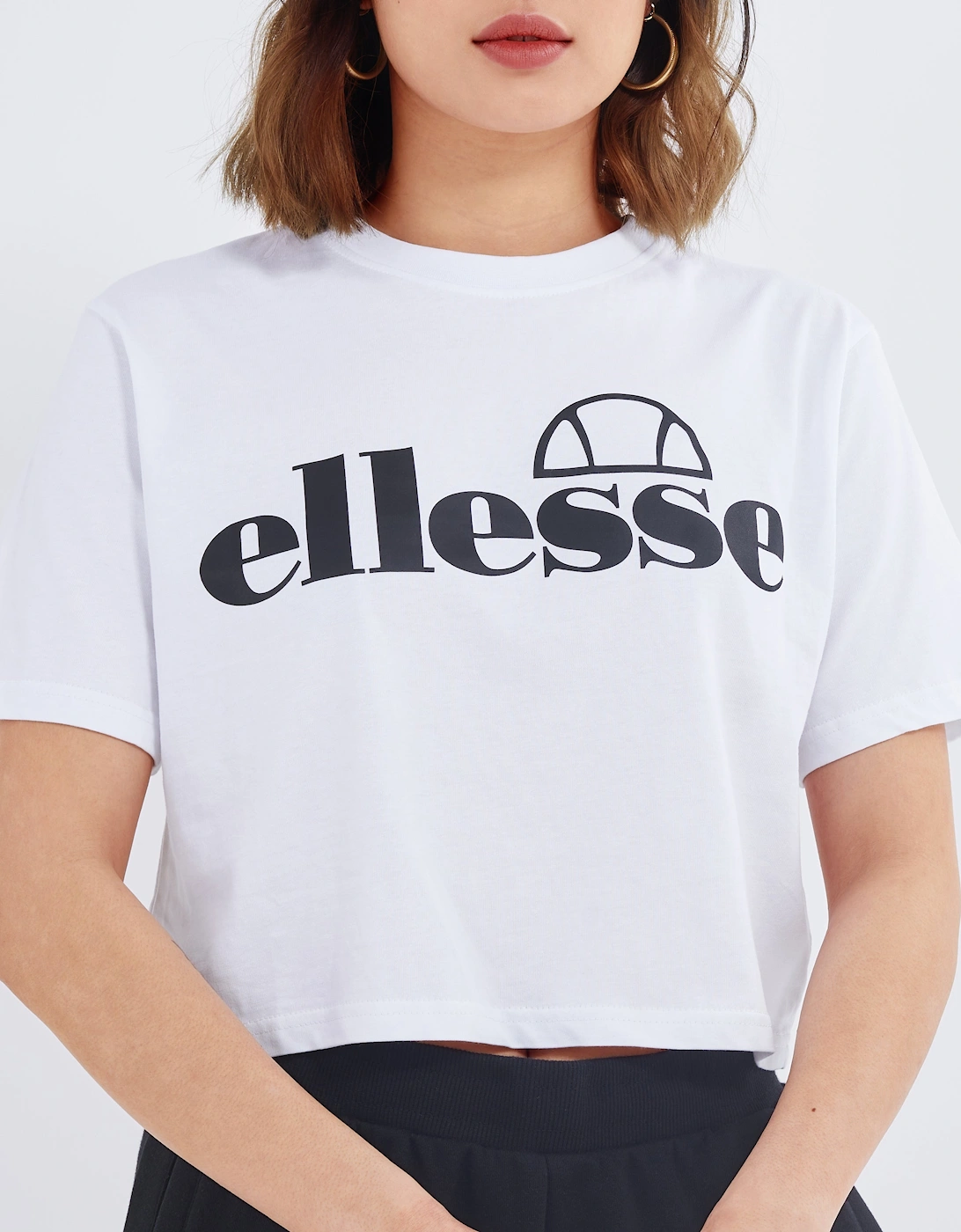 Silo Cropped T-Shirt - White