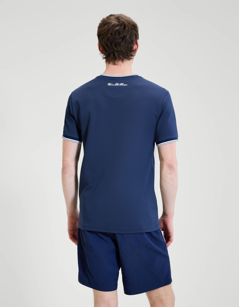Belvider Tee - Navy