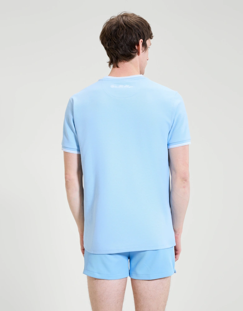 Belvider Tee - Light Blue
