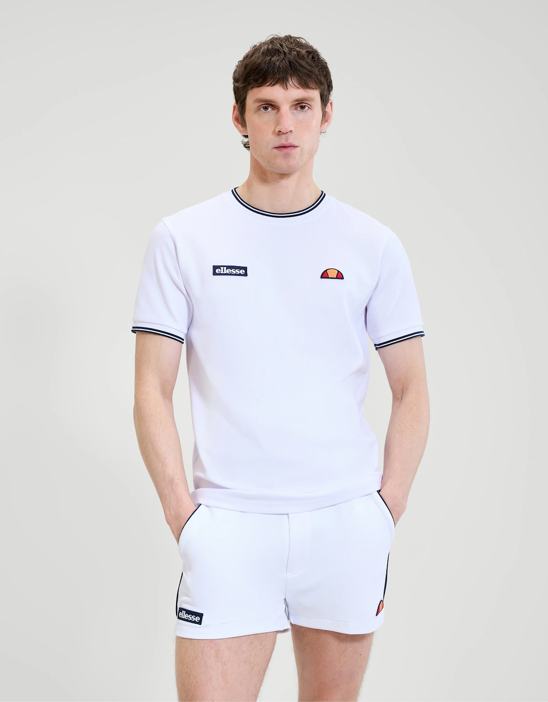 Ellesse Belvider Tee - White - Size: XS