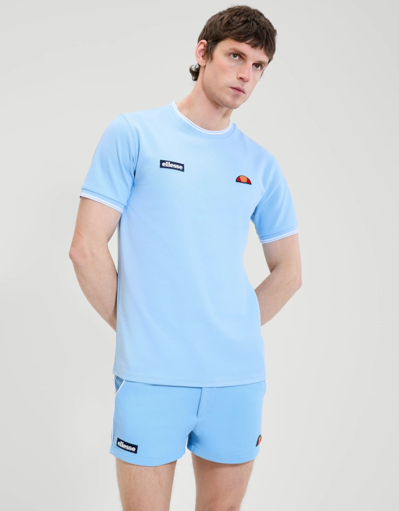 Belvider Tee - Light Blue