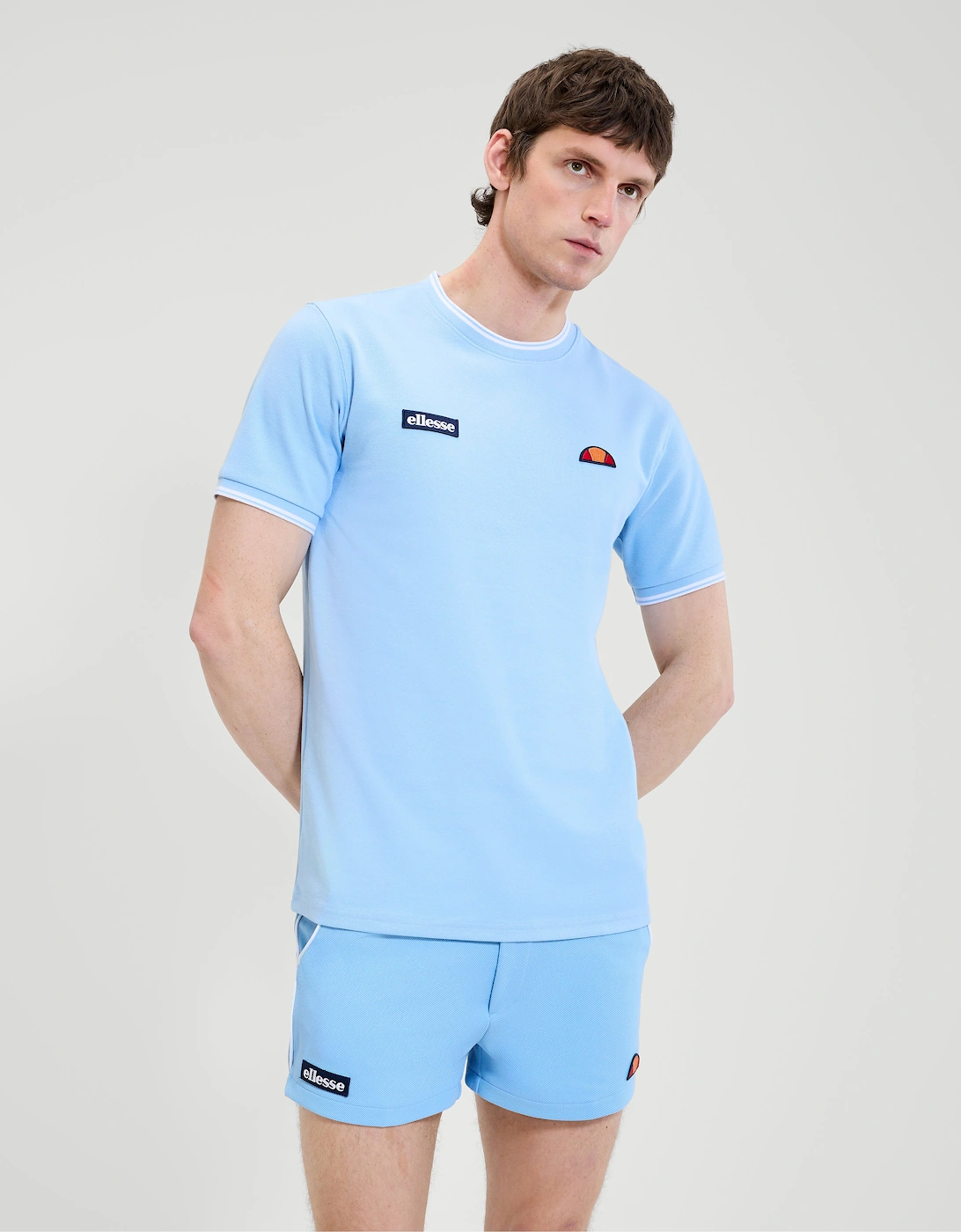 Ellesse Men's Blue Belvider Tee - Light  38 M
