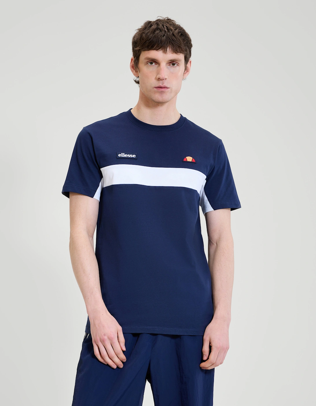 Ellesse Men's Navy Dinelli Tee  42 Xl