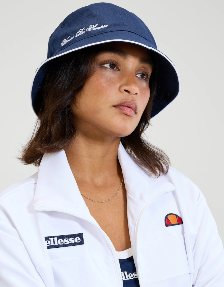 Lorenzia Bucket Hat - Navy
