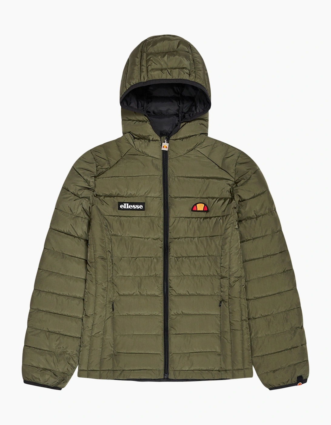 Ellesse Women's Green Lompard Padded Jacket - Khaki  Size 14
