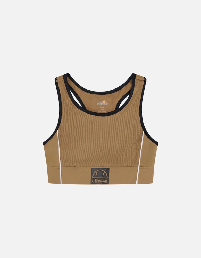 Saltara Jnr Crop Vest - Brown