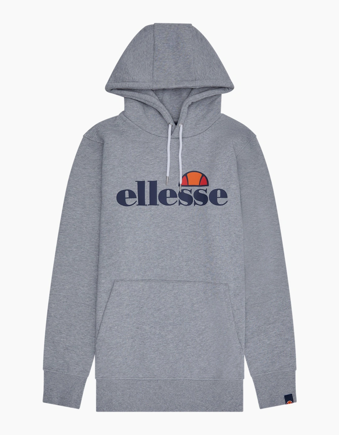 Ellesse Men's Grey Sl Gottero Oh Hoody - Marl  34 Xs