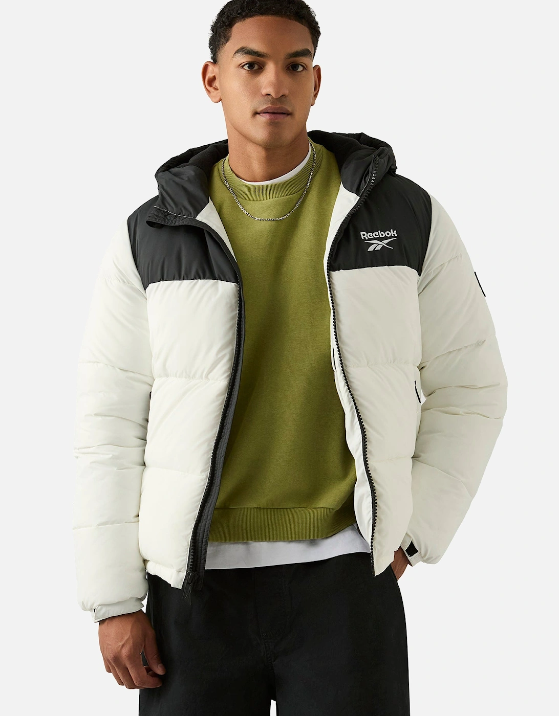 RB1569 Puffer Jacket - White