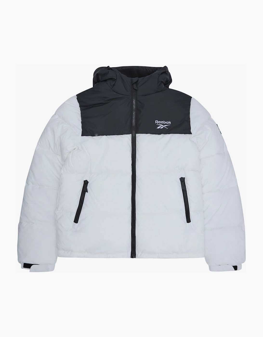 Reebok Men's White Rb1569 Puffer Jacket - Size: 38/Regular