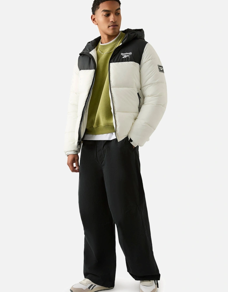 RB1569 Puffer Jacket - White