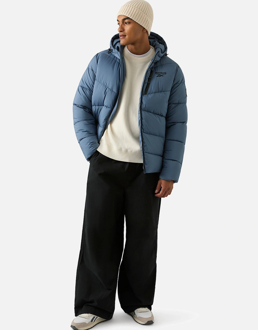 RB1567 Stretch Puffer Jacket - Mineral Blue