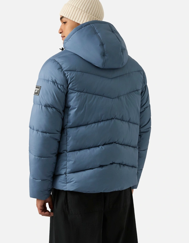 RB1567 Stretch Puffer Jacket - Mineral Blue
