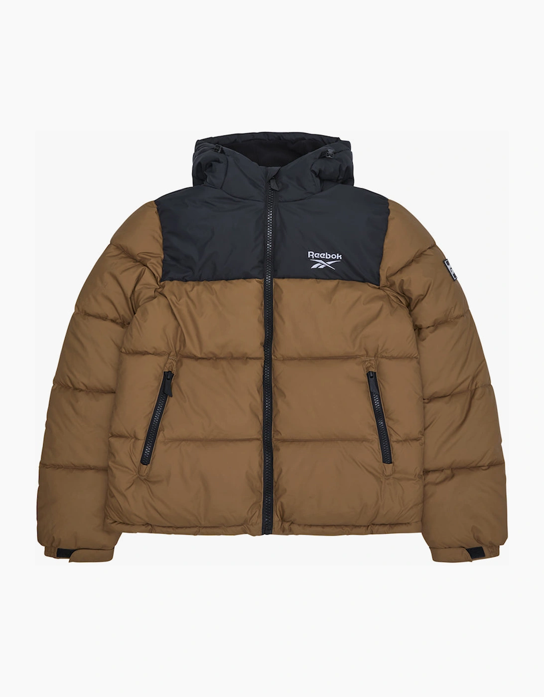 Reebok Men's RB1569 Puffer Jacket - Timber - Brown - Size: 40/Regular