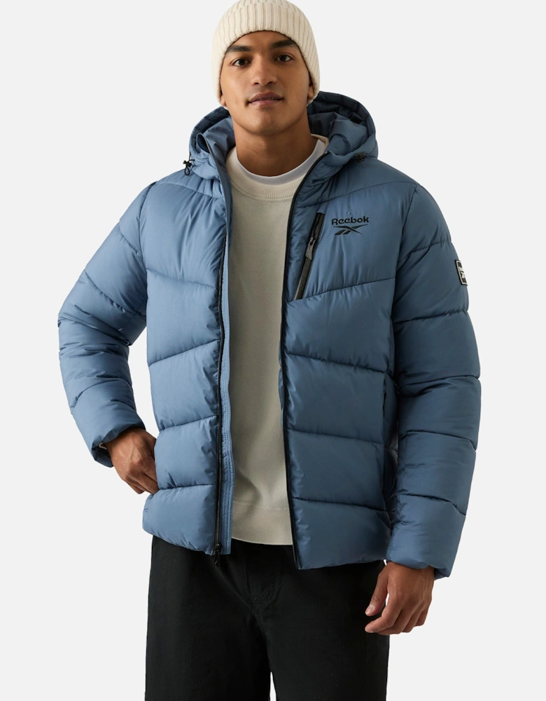 RB1567 Stretch Puffer Jacket - Mineral Blue