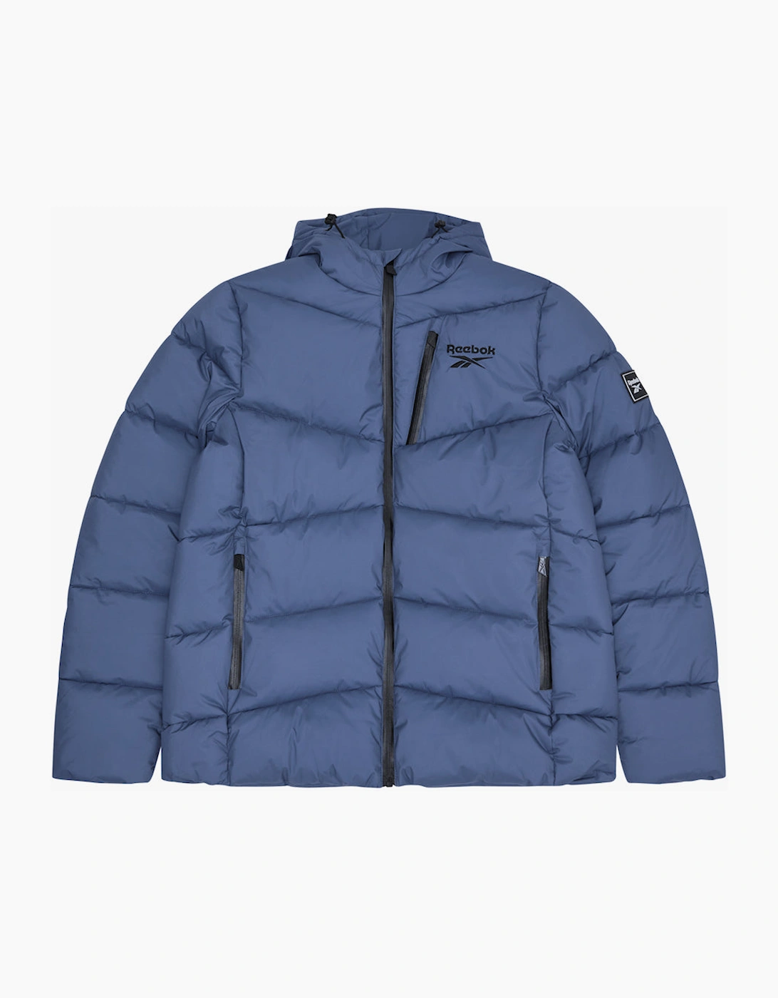 Reebok Men's RB1567 Stretch Puffer Jacket - Mineral Blue - Size: Regular/36