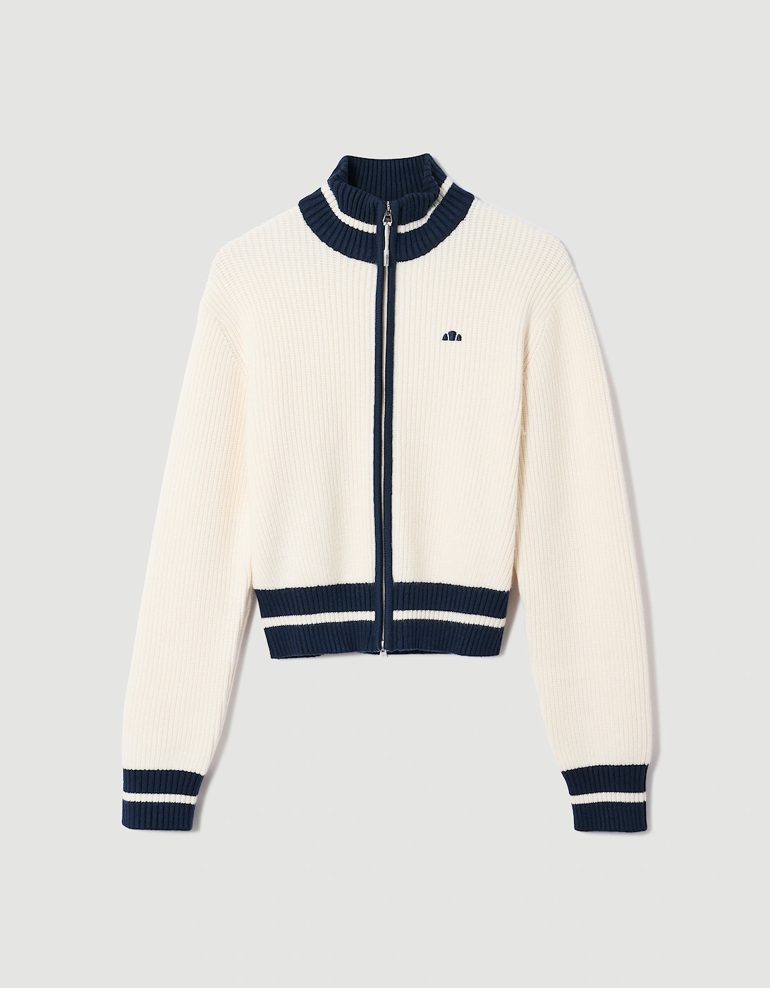 Ellesse Women's Le Massif FZ Jacket - Off White - Cream - Size: 8