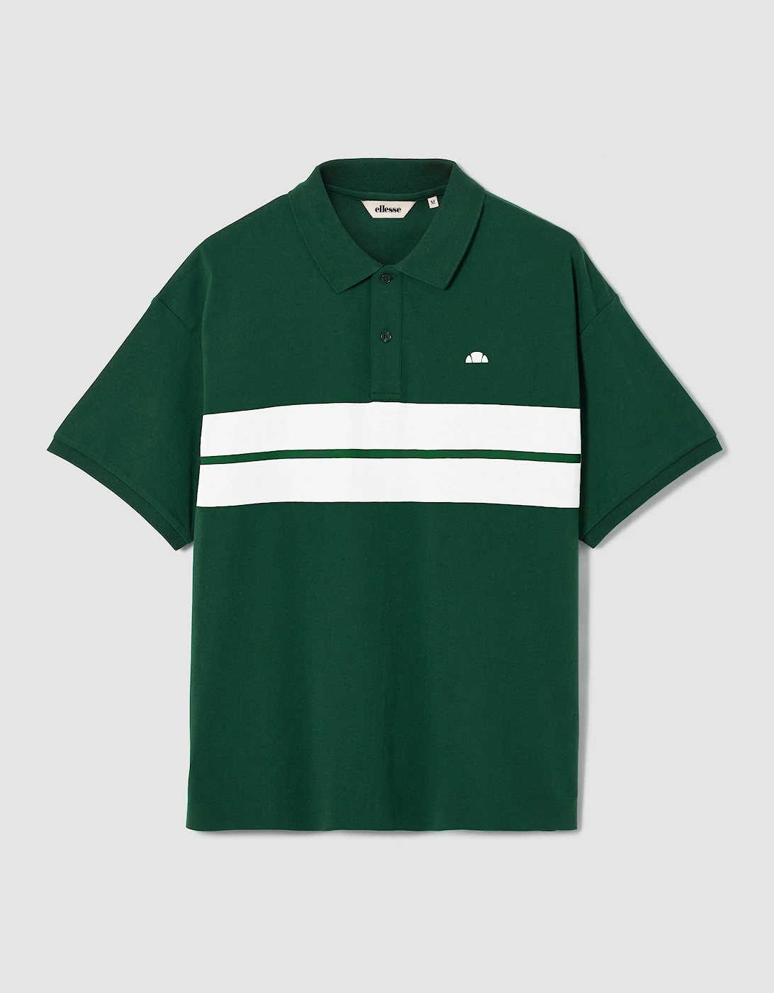 Ellesse Men's Green Sbarri Polo - Dark  36 S