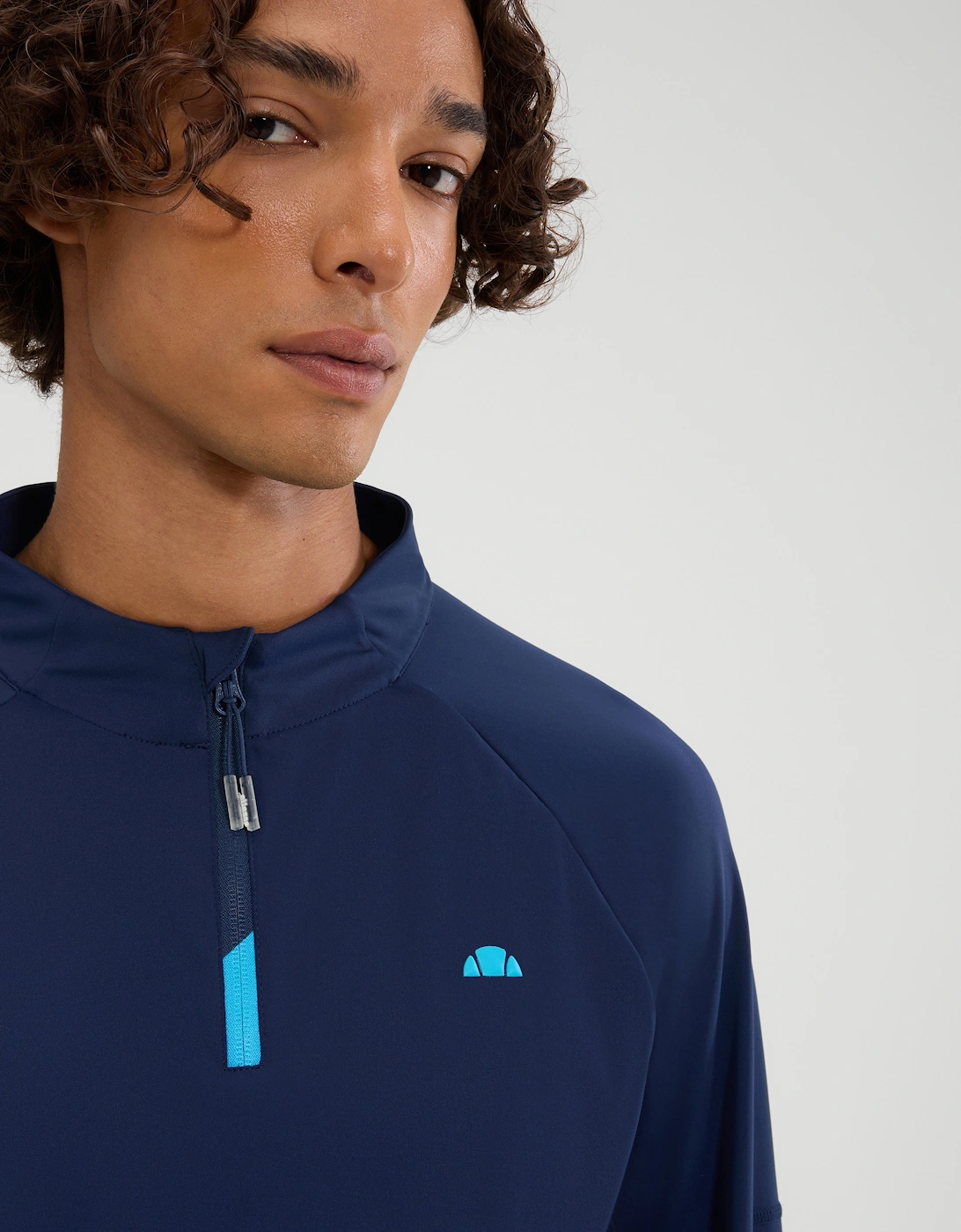 Musica 1/4 LS Tee - Navy