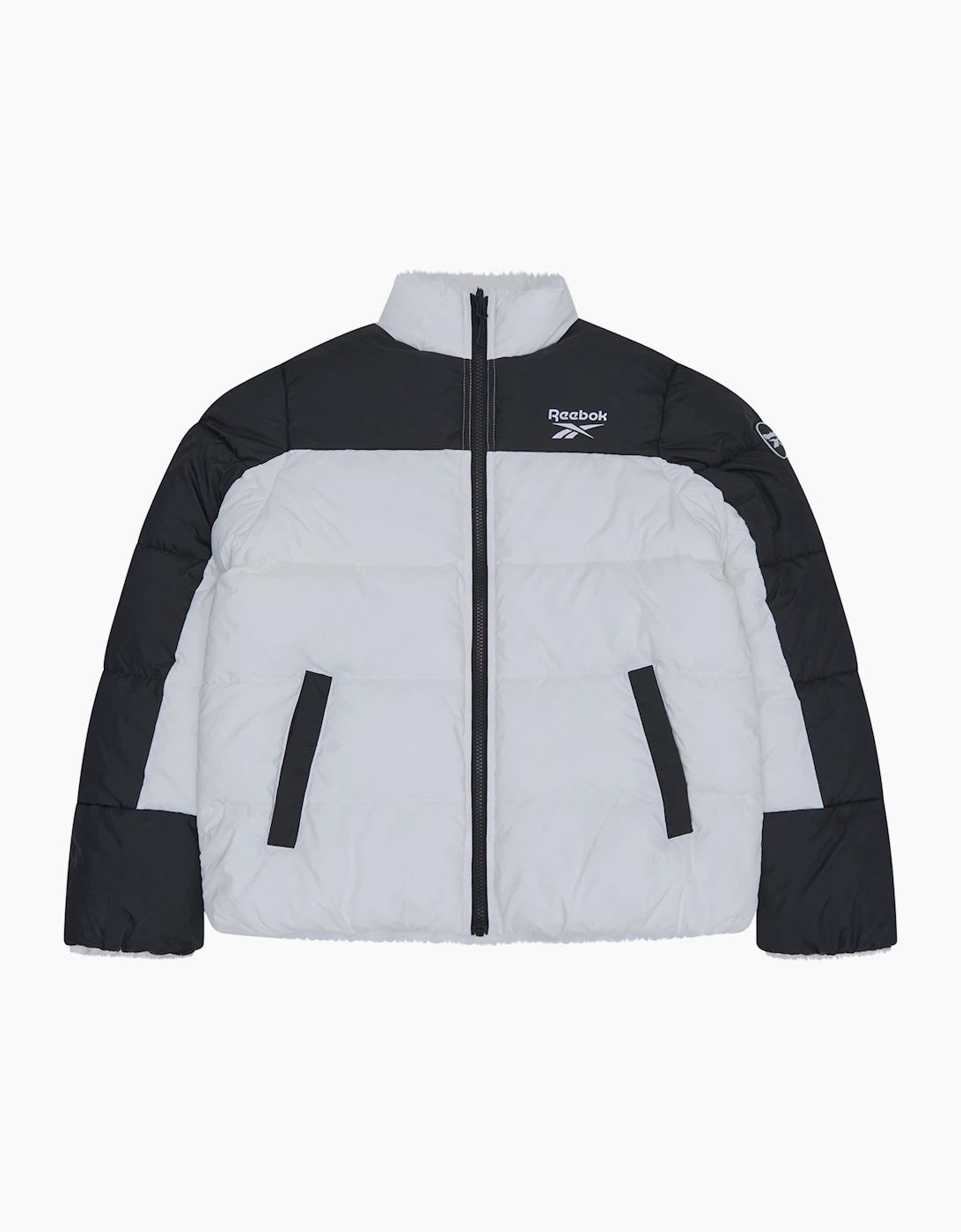 Reebok Women's RB2110 Reversible Puffer - White - Size: 10/8