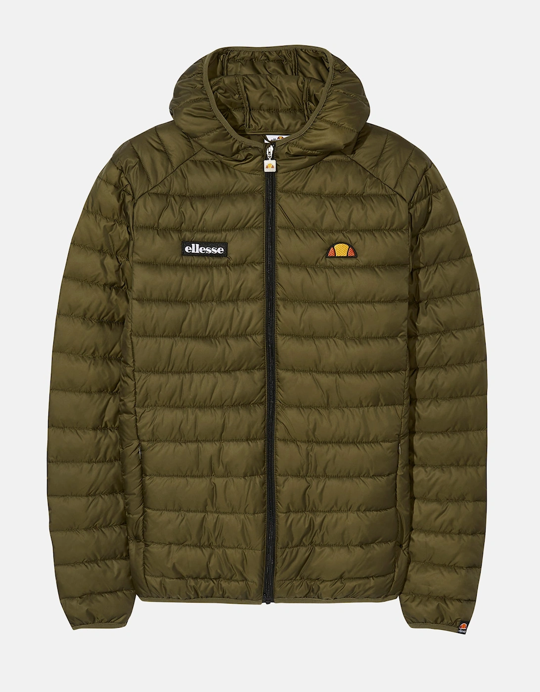 Ellesse Men's Lombardy Padded Jacket - Khaki - Green - Size: 44/Regular