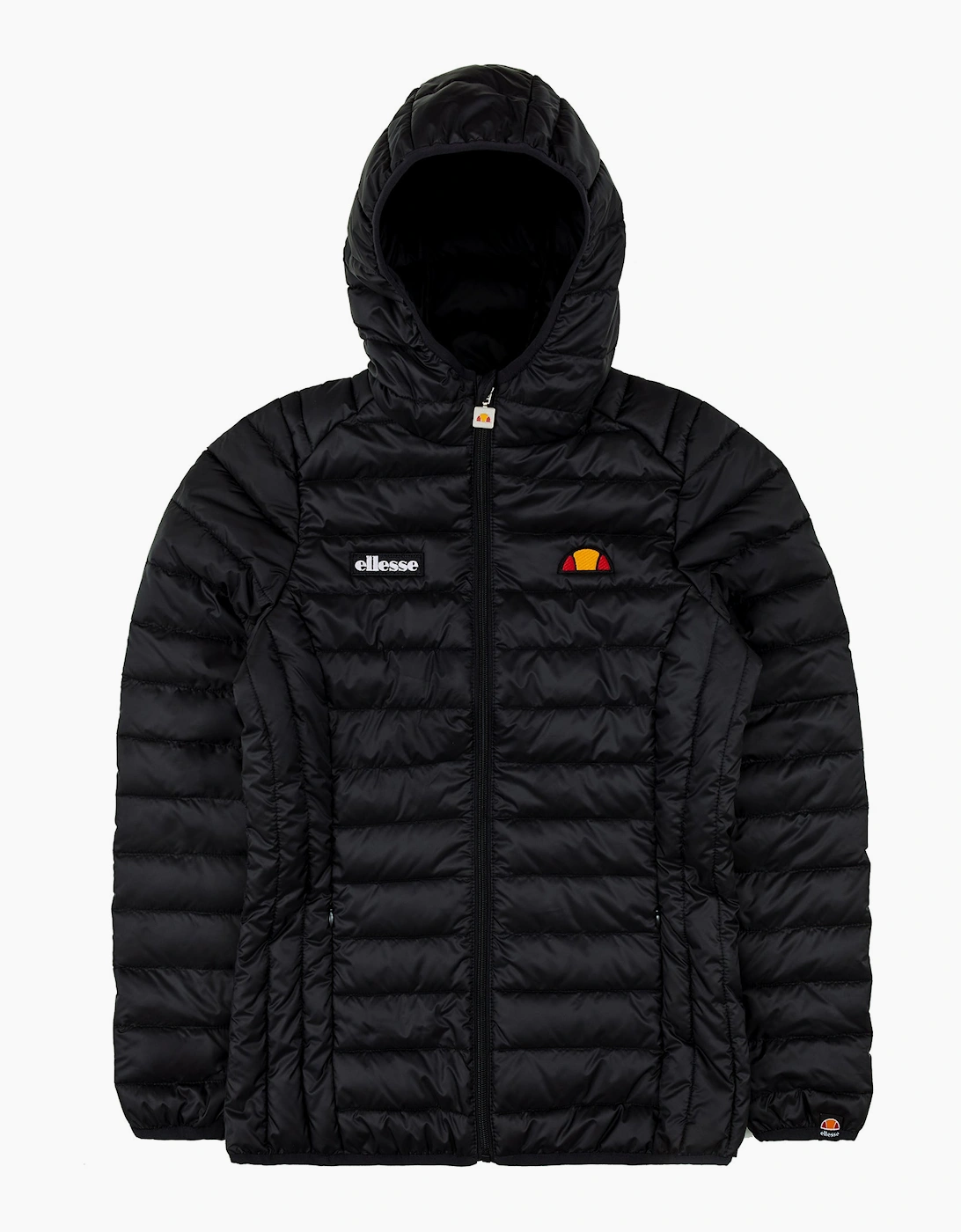 Ellesse Women's Lompard Padded Jacket - Anthracite - Black/Grey - Size: 6
