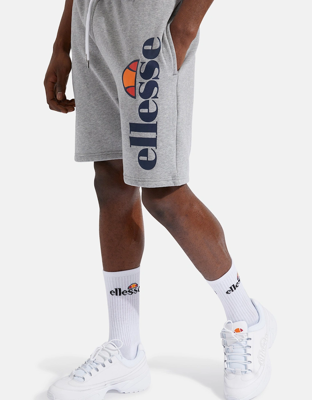 Bossini Fleece Short - Grey Marl