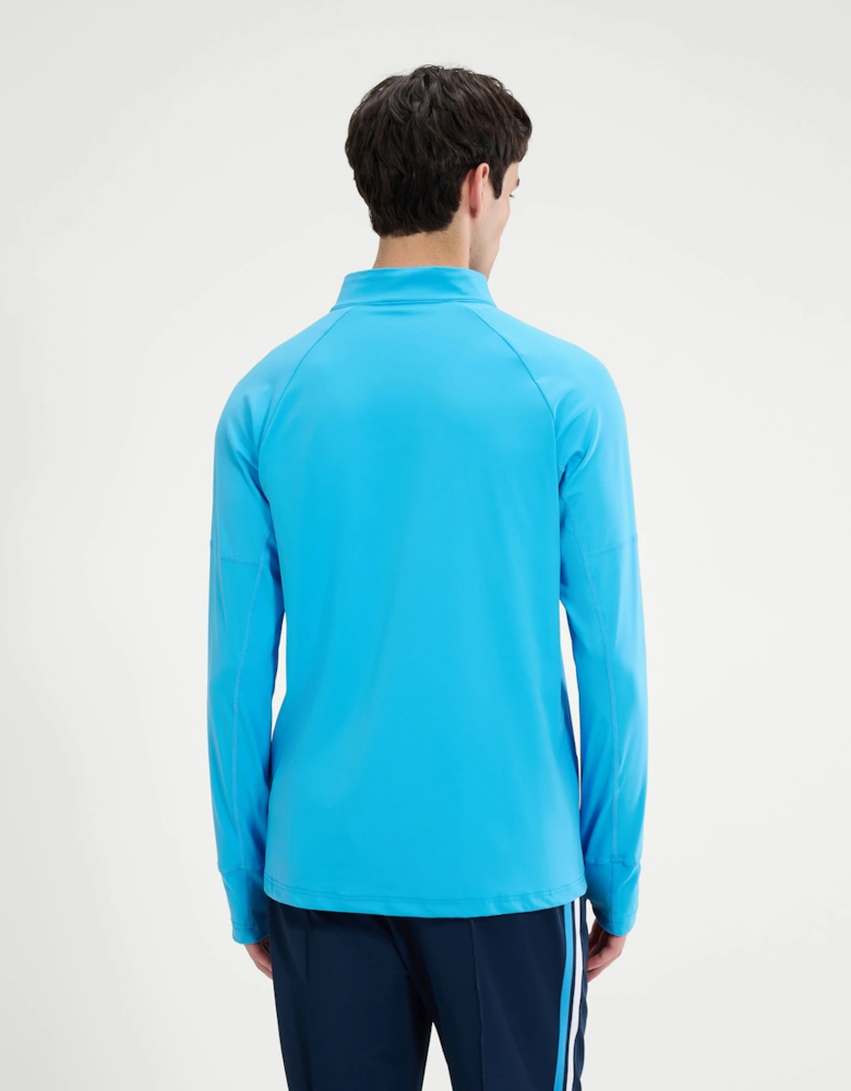 Musica 1/4 LS Tee - Blue