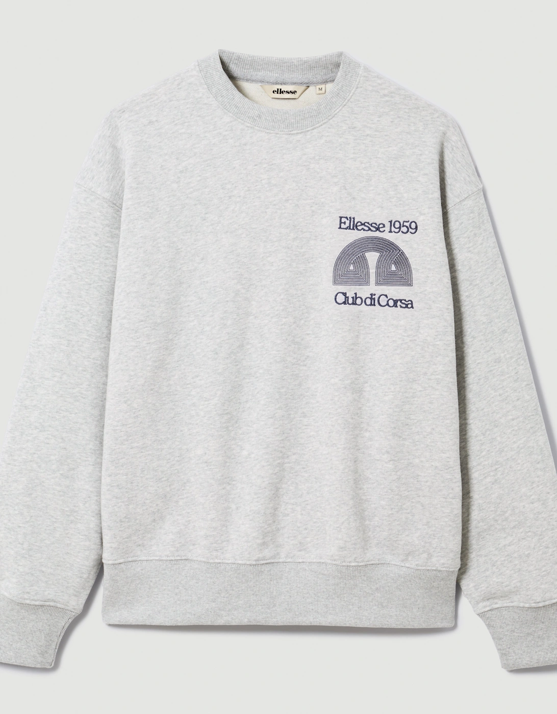Club Di Corsa Sweatshirt - Light Grey Marl, 6 of 5