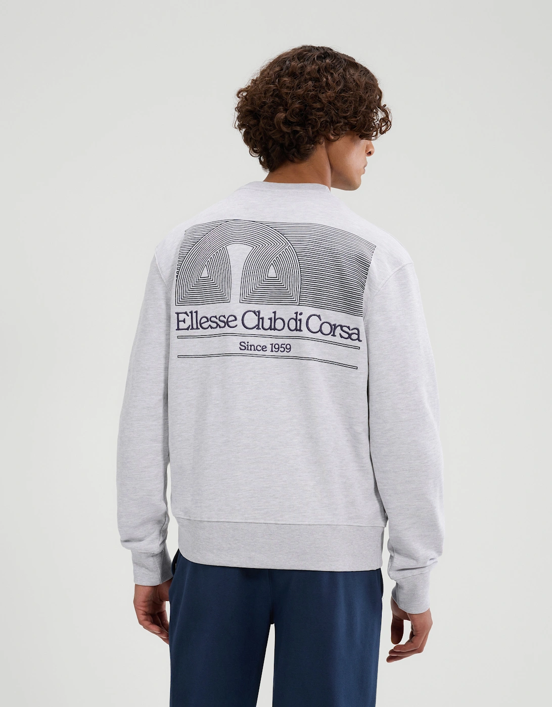 Club Di Corsa Sweatshirt - Light Grey Marl